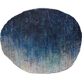 東京都・渋谷でオーロラや宇宙をテーマに神秘的な作品を描く作家の個展