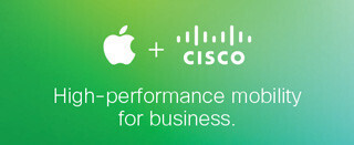 AppleとCiscoが提携、エンタープライズ環境とiOSの統合を強化