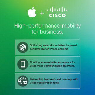 米Apple、エンタープライズ分野でCiscoと提携