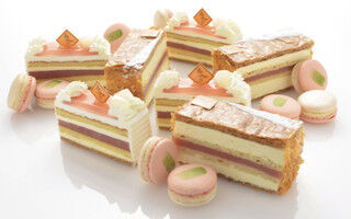 東京都中央区で、桃と美の象徴&quot;ヴィーナス&quot;がテーマのケーキや菓子が発売