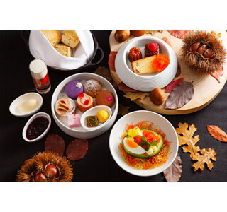 東京都港区のホテルで秋限定のアフタヌーンティー「秋菓の重」が登場