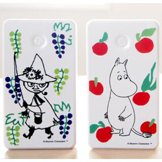 ムーミンデザインがかわいい軽量コンパクトなモバイルバッテリー