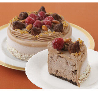 銀座コージーコーナー、ベルギー産チョコを使ったアイスケーキを限定発売