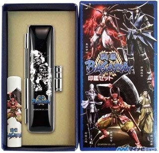 「戦国BASARA」よりスタンプや印鑑セットなど4アイテムが登場