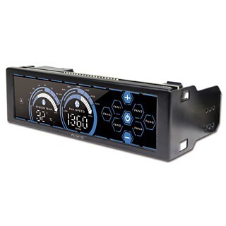 アイネックス、6基のファンをコントロールできるタッチ操作のファンコン