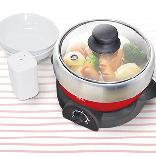 テーブルで調理できる電気なべ「イージーポット」