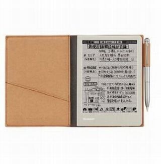 シャープ、1回の充電で30日利用できる電子ノート - 3000ページ保存可能