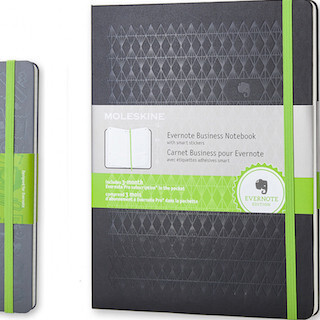 Evernoteと連携するモレスキン「Evernoteコレクション」に新色・新サイズ