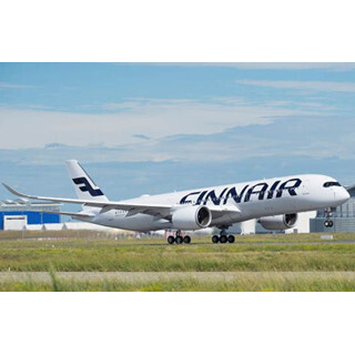 フィンエアー、エアバスA350 XWB初号機を初飛行--ヘルシンキ＝上海線に導入