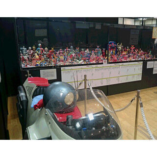 東京都・お台場で「懐かしのおもちゃ大博覧会」! 本郷猛のサイクロン号も