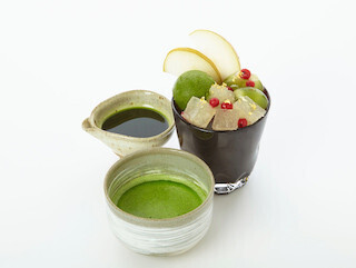 東京都・茶寮都路里 大丸東京店で、秋の食材「梨」使用の「こぼれ萩」発売