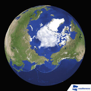 北極海の海氷面積が観測史上4番目の小ささに - ウェザーニューズ