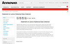 「個人は特定しない」 - Lenovo、データ収集ツールに関する声明発表