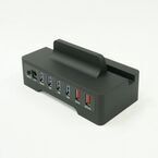 ユニットコム、USB給電ポートやSDリーダー搭載のスマホ&タブレットスタンド