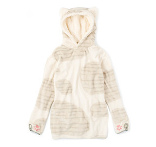 子猫みたいにもふもふの猫型ルームウェアとパンツが登場