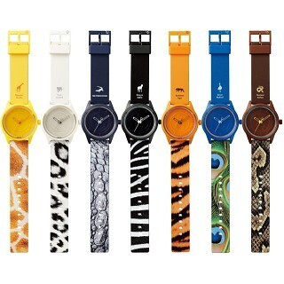 シチズン、絶滅危惧動物と歴史上の偉人をデザインした「Q&Q SmileSolar」