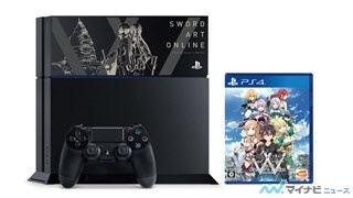 PS4、『ソードアート・オンライン』とのコラボモデルが数量限定で登場