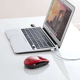 サンワダイレクト、Bluetoothと2.4GHz帯で使えるワイヤレス静音マウス