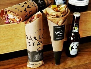 東京都・恵比寿のガレット専門店「GALETTE STAND」でラップガレット発売