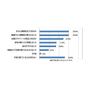 仕事で実現したいこと、20代｢社会を良くすること｣・40代｢会社の成長｣