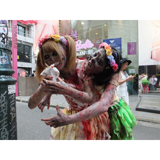 東京都渋谷区でゾンビメイクをマスターできるハロウィンイベント! 肉も提供