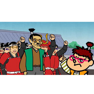 メガネスーパー、松江城での「城攻め体験イベント」でアイケア情報をPR