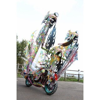 広島県福山市で「ヤンキー人類学」展を開催 -"仏恥義理"のパワーみなぎる