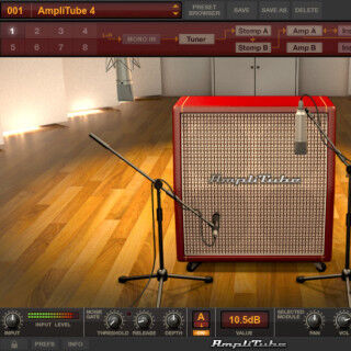 Mac/PC向けギター/ベース・アンプ&amp;エフェクトソフト「AmpliTube 4」発売