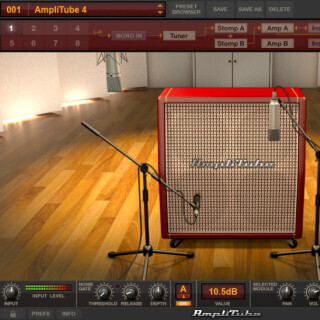 Mac/PC向けギター/ベース・アンプ&エフェクトソフト「AmpliTube 4」発売