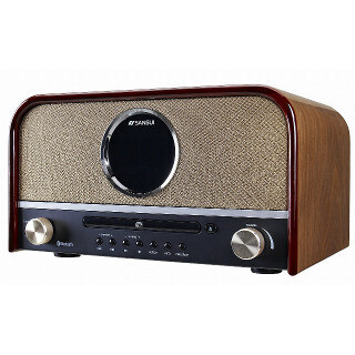 SANSUI、スピーカーに和紙の素材や紙すき技術を採用したCDコンポ