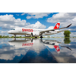 ボンバルディア、ドバイ・エアショーに開発中のCシリーズなど実機展示