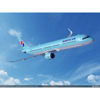 大韓航空、エアバスA321neo30機を確定発注 - A300B4導入から40周年記念
