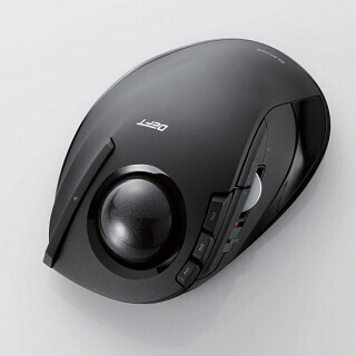 エレコム、大型人工ルビー球を採用したトラックボールに人指し指操作タイプ