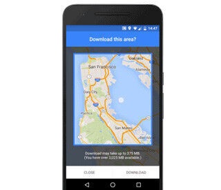 Google、「マップ」アプリのオフライン機能強化、検索やナビをサポート