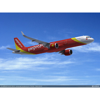 ベトジェット、エアバスA321を30機追加発注