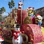 USJ、クリスマスパレードお披露目! サンタ姿のミニオンが初登場