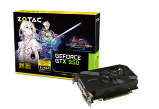 ZOTAC、「LoVA」のアイテムがバンドルするGeForce GTX 950搭載カード