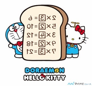 「ドラえもん×ハローキティ」のコラボ新シリーズ! "アンキパン"がモチーフ