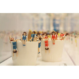 「コップのフチ子展」千葉県初上陸! 歴代最多の800体以上が集結