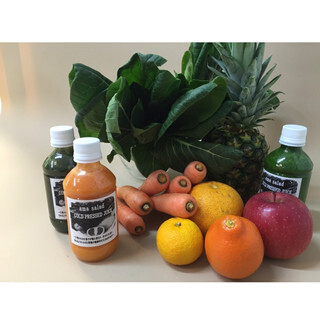 京都府京都市で無農薬野菜を使ったコールドプレスジュースが味わえる