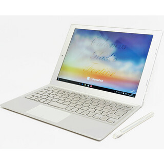 12インチ画面でも厚さ約6.9mm、重さ約579gを実現 - 東芝の薄型軽量Windows 10タブレット「dynaPad N72」