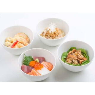 「ロン丼」に「フィンラン丼」!? JALがギャグを交えた世界の丼を機内食で提供