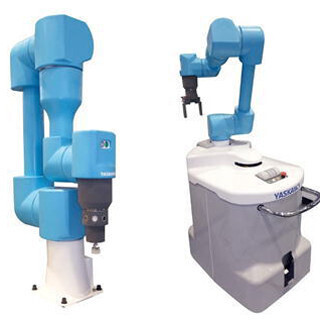 安川電機、安全柵が不要な人共存形ロボットを開発