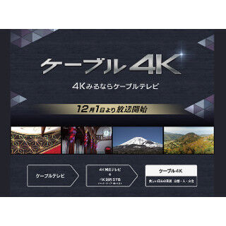 4K専門チャンネル「ケーブル4K」開局