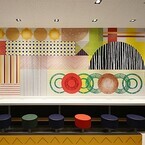 東京都内の3店舗から、マクドナルドの内装デザインが日本オリジナルに