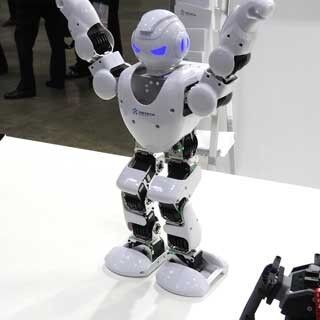 2015国際ロボット展 - やはり低価格…中国の踊るヒト型ロボット