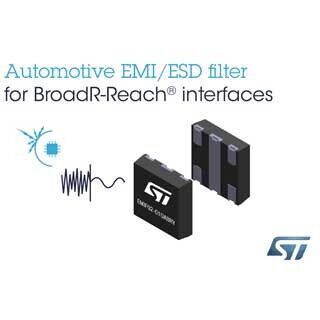 ST、車載イーサネット向け統合型EMIフィルタを発表