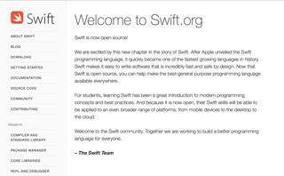 Apple、プログラミング言語「Swift」オープンソースで公開、Linuxポートも