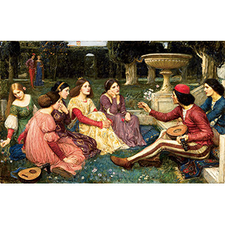 東京都・渋谷で、ラファエル前派及びその継承者たちの油彩・水彩などを展示