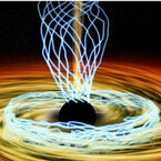 国立天文台、地球に最も近い超巨大ブラックホールの磁場構造を解明